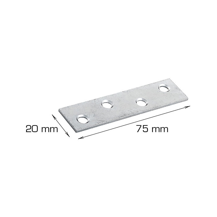 Ligejern 75 x 20 mm 2 stk.